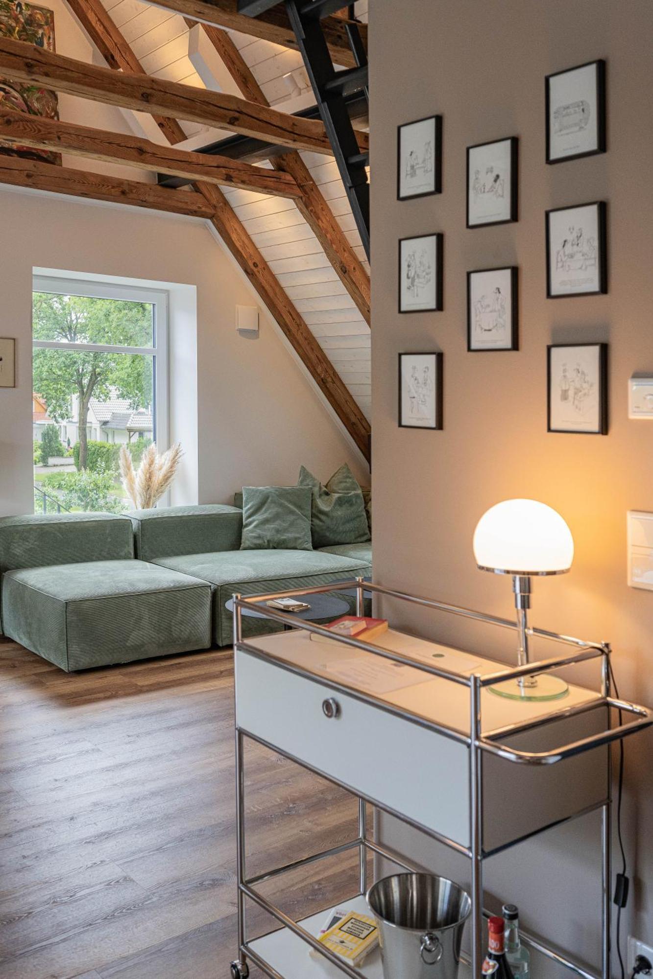 Traumhafte Ferienwohnung Am Park シェーセル エクステリア 写真